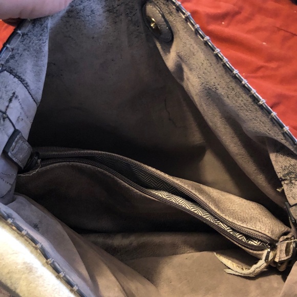 Gray and Brown Women's Bag - Picture 4 of 7